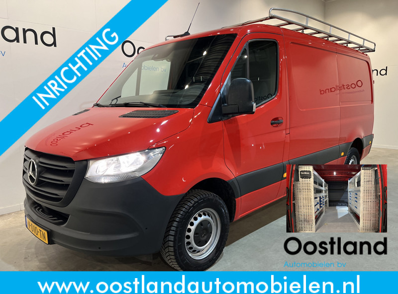 Mercedes-Benz Sprinter 314 CDI L2H1 RWD Servicebus / Sortimo Inrichting / Euro 6 / Airco / Camera / MBUX / Cruise Control / Trekhaak / CarPlay / Navigatie / Imperiaal / 75.000 KM !! / BPM VRIJ !! - Furgoneta pequeña: foto 1 Mercedes-Benz Sprinter 314 CDI L2H1 RWD Servicebus / Sortimo Inrichting / Euro 6 / Airco / Camera / MBUX / Cruise Control / Trekhaak / CarPlay / Navigatie / Imperiaal / 75.000 KM !! / BPM VRIJ !! - Furgoneta pequeña: foto 1