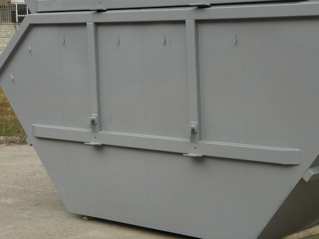 Contenedor de cadenas para transporte de basura nuevo Mulda/Bauschuttcontainer/Absetzmulde M12: foto 6