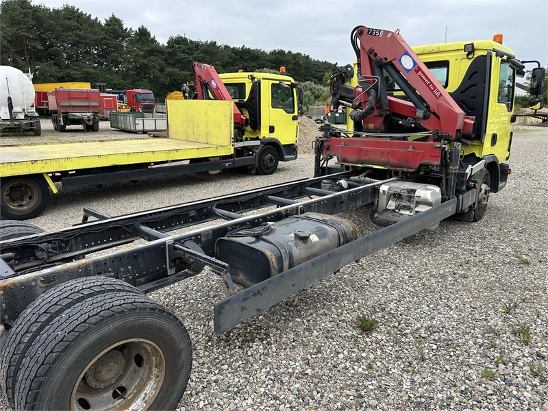 MAN TGL 12.220 // Crane HMF 735K2 // - Camión grúa: foto 3 MAN TGL 12.220 // Crane HMF 735K2 // - Camión grúa: foto 3