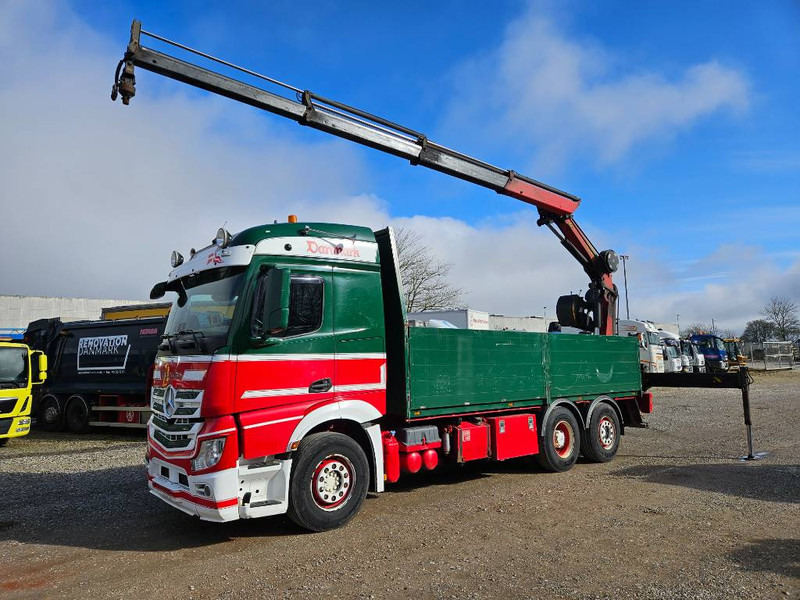 Mercedes-Benz Actros 2551/6x2 // Palfinger 16002 B // - Camión grúa: foto 1 Mercedes-Benz Actros 2551/6x2 // Palfinger 16002 B // - Camión grúa: foto 1