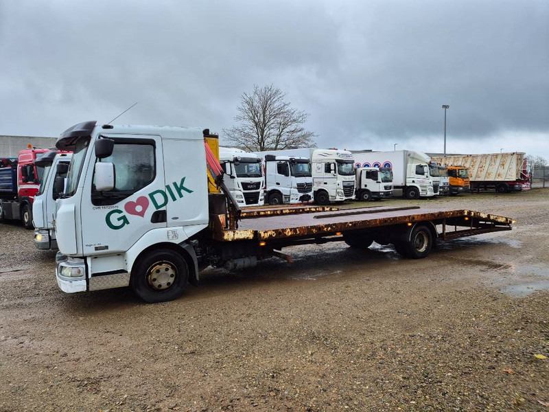 Renault 220 Machine/auto Transport and crane(2 stk) - Camión portavehículos: foto 3 Renault 220 Machine/auto Transport and crane(2 stk) - Camión portavehículos: foto 3