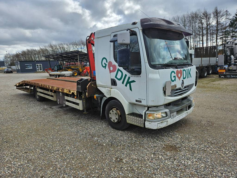 Renault Midlum 220 Machine/auto Transport and crane(2 stk) - Camión portavehículos, Camión grúa: foto 5 Renault Midlum 220 Machine/auto Transport and crane(2 stk) - Camión portavehículos, Camión grúa: foto 5