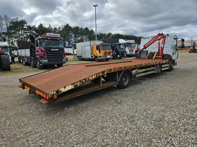 Renault Midlum 220 Machine/auto Transport and crane(2 stk) - Camión portavehículos, Camión grúa: foto 4 Renault Midlum 220 Machine/auto Transport and crane(2 stk) - Camión portavehículos, Camión grúa: foto 4