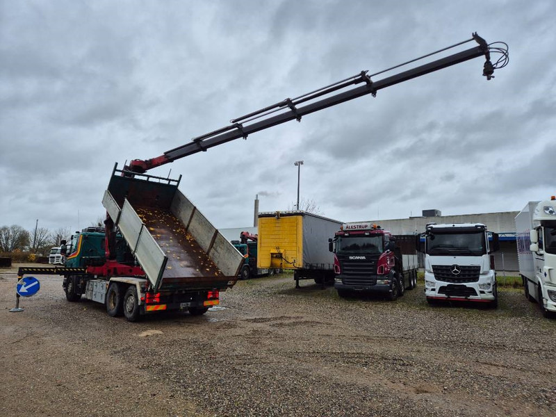 Scania P450 6x2/4 // HMF 2620 K5 // 3-way tip - Camión grúa: foto 4 Scania P450 6x2/4 // HMF 2620 K5 // 3-way tip - Camión grúa: foto 4