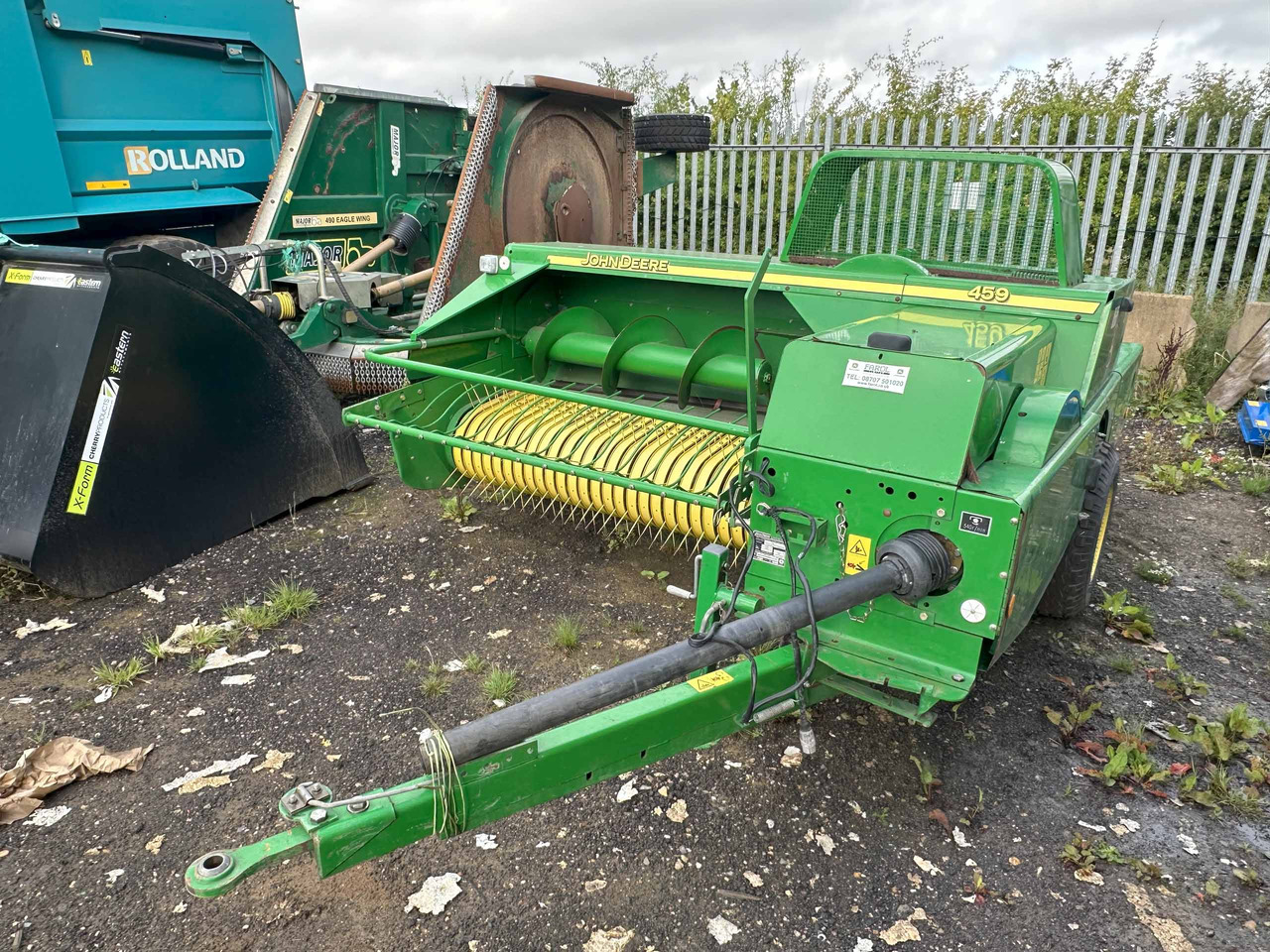 John Deere 459 baler - Empacadora de pacas cuadradas: foto 4 John Deere 459 baler - Empacadora de pacas cuadradas: foto 4