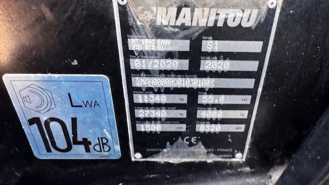 Manipulador telescópico MANITOU MT1840 EASY: foto 10