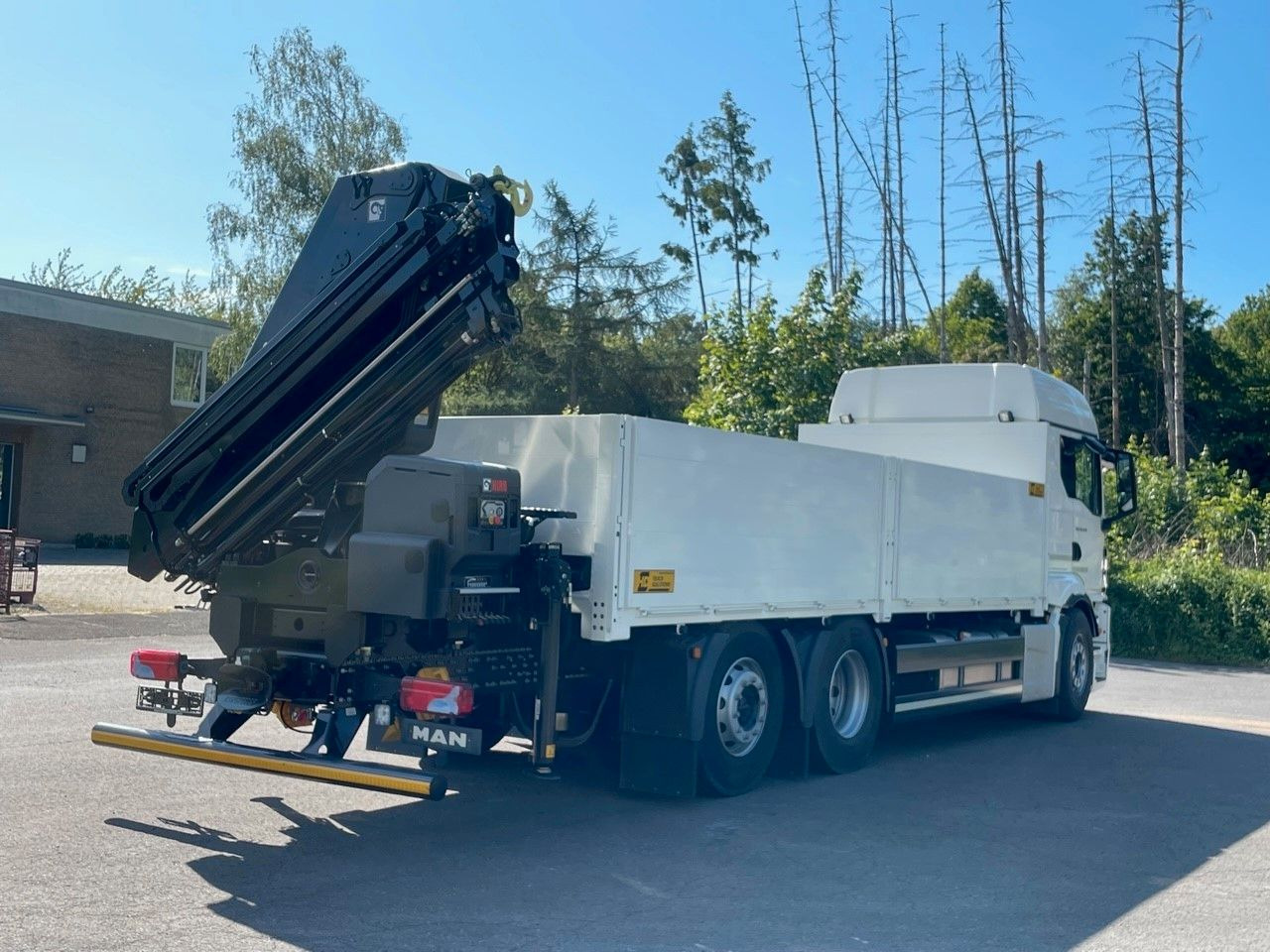 Camión caja abierta, Camión grúa MAN TGS 26.480 6X2 Euro6 Retarder HIAB 228 - 4: foto 14