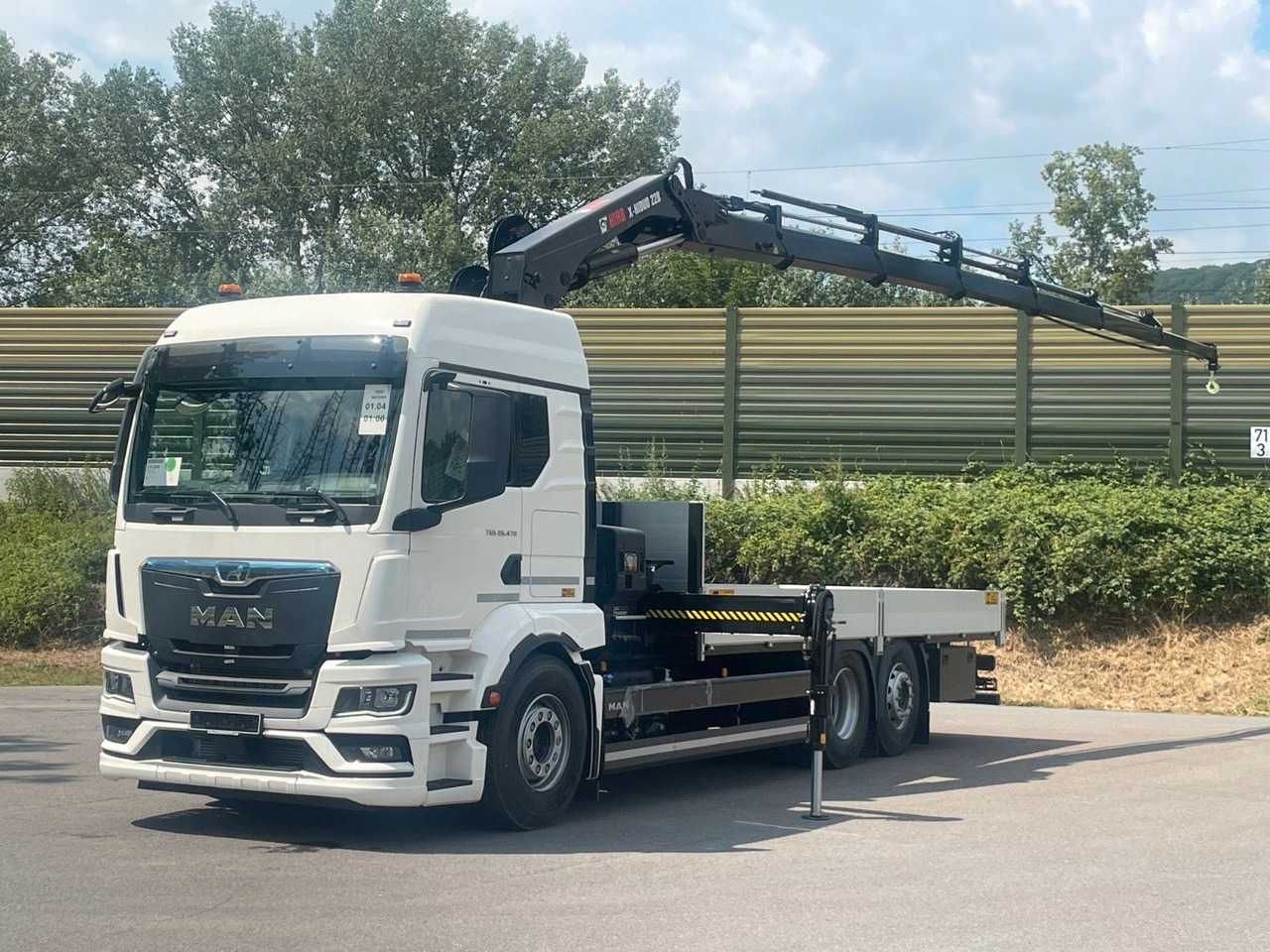 MAN TGS 26.480 / 6X2 Euro6 Retarder HIAB 228 - 6 - Camión caja abierta, Camión grúa: foto 1 MAN TGS 26.480 / 6X2 Euro6 Retarder HIAB 228 - 6 - Camión caja abierta, Camión grúa: foto 1