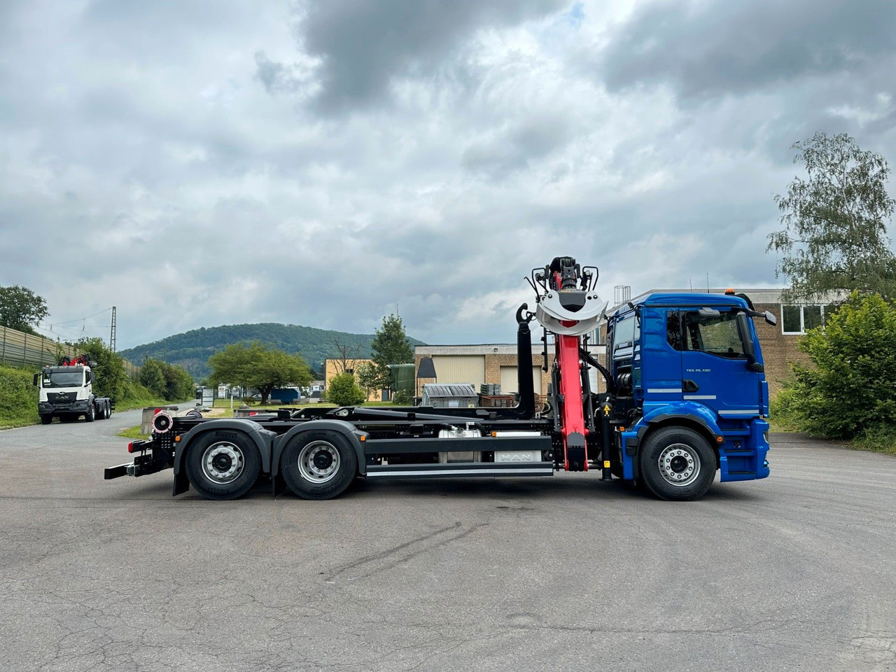 Leasing de  MAN TGS 26.480 6x2 Abrollkipper + Kran EPSILON MAN TGS 26.480 6x2 Abrollkipper + Kran EPSILON: foto 21
