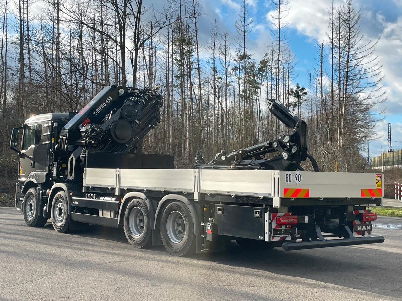 MAN TGS 35.520 8x4 BL HIAB X-HIPRO 658 EP-6 - Camión grúa: foto 4 MAN TGS 35.520 8x4 BL HIAB X-HIPRO 658 EP-6 - Camión grúa: foto 4