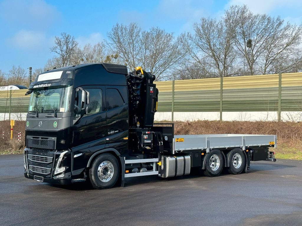 Volvo FH 540 6x4 Euro6e HIAB X-HIPRO 548 E 8 - Camión caja abierta, Camión grúa: foto 1 Volvo FH 540 6x4 Euro6e HIAB X-HIPRO 548 E 8 - Camión caja abierta, Camión grúa: foto 1