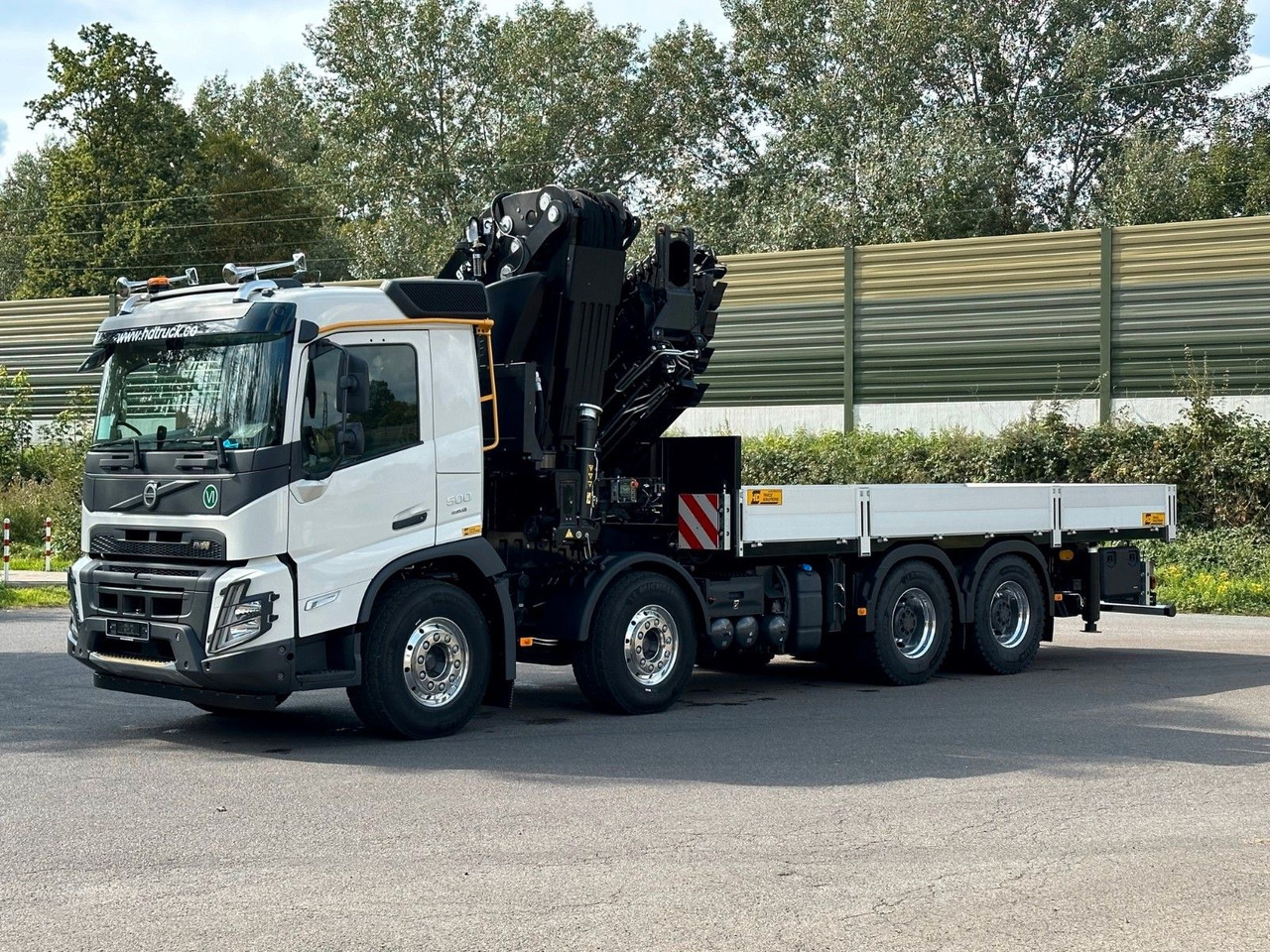 Volvo FMX 500 8x4 EFFER 955-8s + Jib 6s - Camión caja abierta, Camión grúa: foto 1 Volvo FMX 500 8x4 EFFER 955-8s + Jib 6s - Camión caja abierta, Camión grúa: foto 1