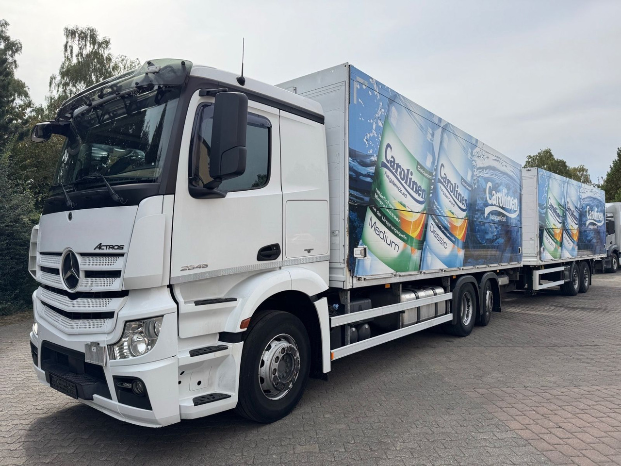 Mercedes-Benz Actros 2645/2xLBW/Retarder/Lenk-Lift/2xAHK - Camión transporte de bebidas: foto 2 Mercedes-Benz Actros 2645/2xLBW/Retarder/Lenk-Lift/2xAHK - Camión transporte de bebidas: foto 2