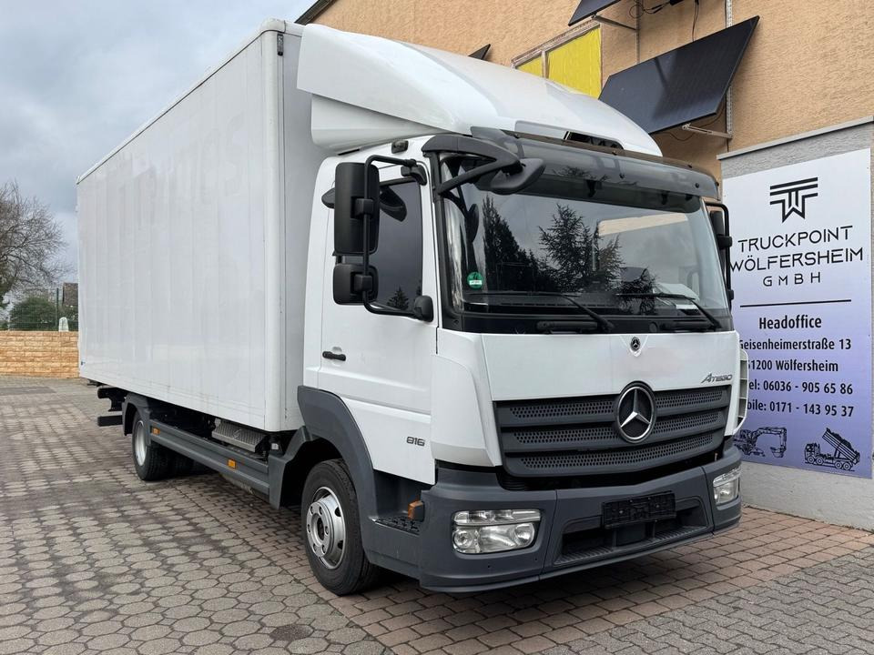 Mercedes-Benz Atego 816/Möbelkoffer/Brake-Assist/Lane-Assi - Camión caja cerrada: foto 1 Mercedes-Benz Atego 816/Möbelkoffer/Brake-Assist/Lane-Assi - Camión caja cerrada: foto 1