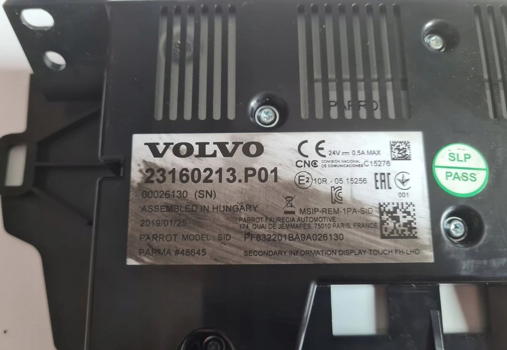 WYŚWIETLACZ PANEL RADIA NAWIGACJI VOLVO FH 4 FH 16 EURO 6 23160213 - P01 - Salpicadero: foto 4 WYŚWIETLACZ PANEL RADIA NAWIGACJI VOLVO FH 4 FH 16 EURO 6 23160213 - P01 - Salpicadero: foto 4