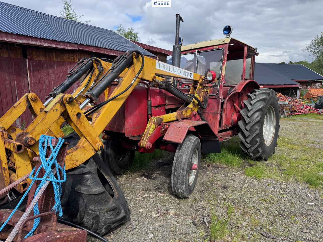 1969 Volvo BM 600 w/ Hymas front loader - Tractor: foto 2 1969 Volvo BM 600 w/ Hymas front loader - Tractor: foto 2