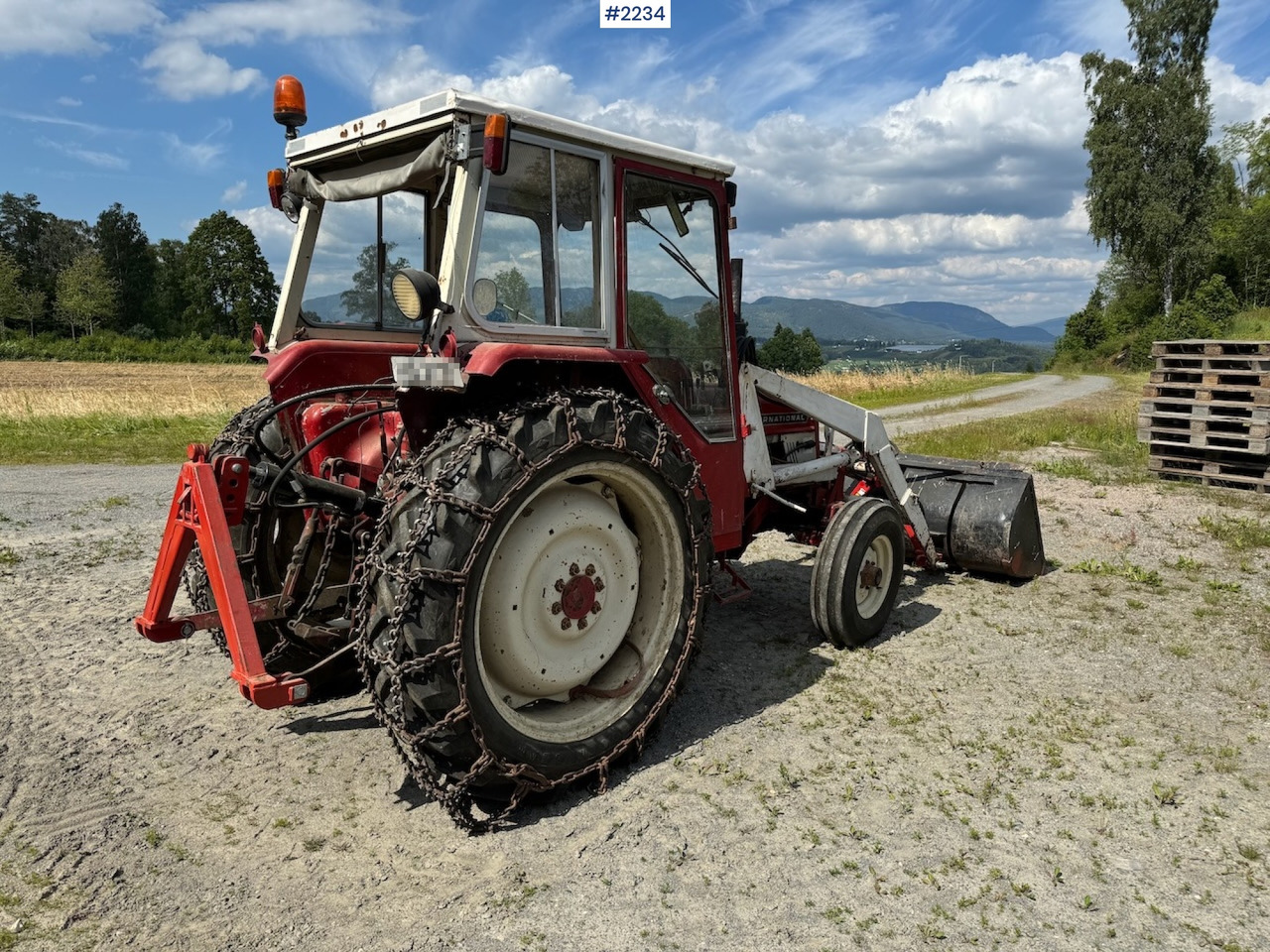 1973 International Harvester 454 w/front loader. - Tractor: foto 5 1973 International Harvester 454 w/front loader. - Tractor: foto 5