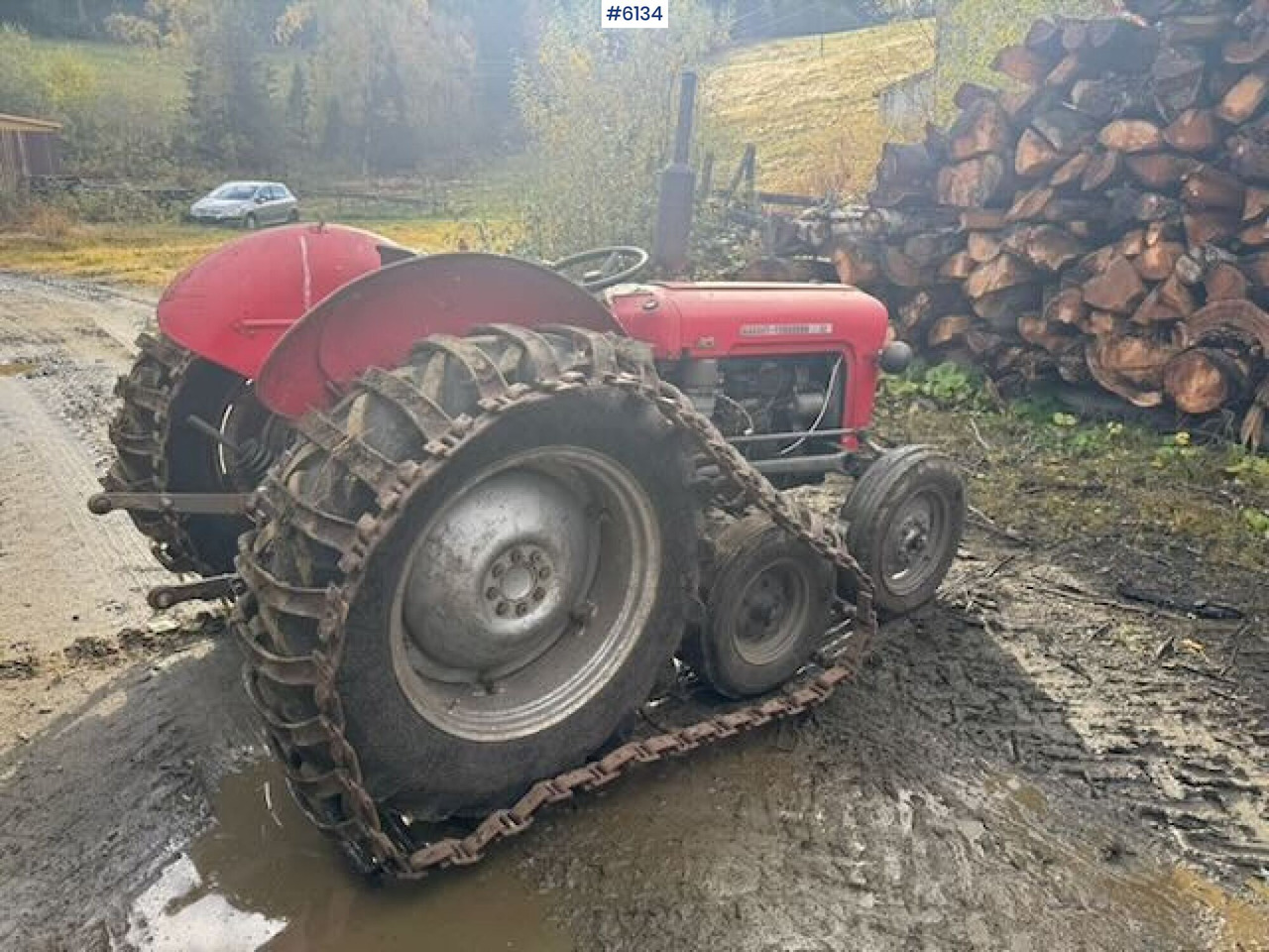 1973 Massey Ferguson 35 with tracks. WATCH VIDEO! - Tractor: foto 2 1973 Massey Ferguson 35 with tracks. WATCH VIDEO! - Tractor: foto 2
