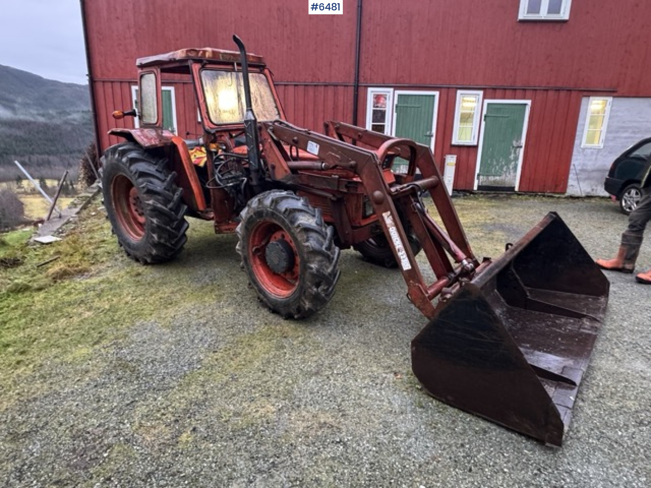1979 SAME Kosarod 70 with loader and 2 buckets! Repair object - Tractor: foto 2 1979 SAME Kosarod 70 with loader and 2 buckets! Repair object - Tractor: foto 2