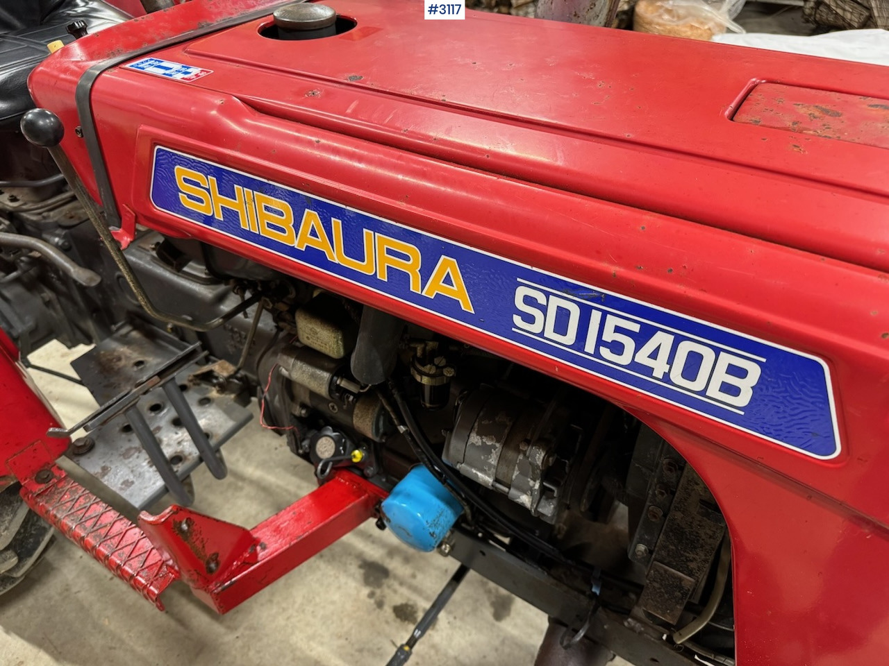 1980 Shibaura SD 1540 B - Tractor: foto 3 1980 Shibaura SD 1540 B - Tractor: foto 3