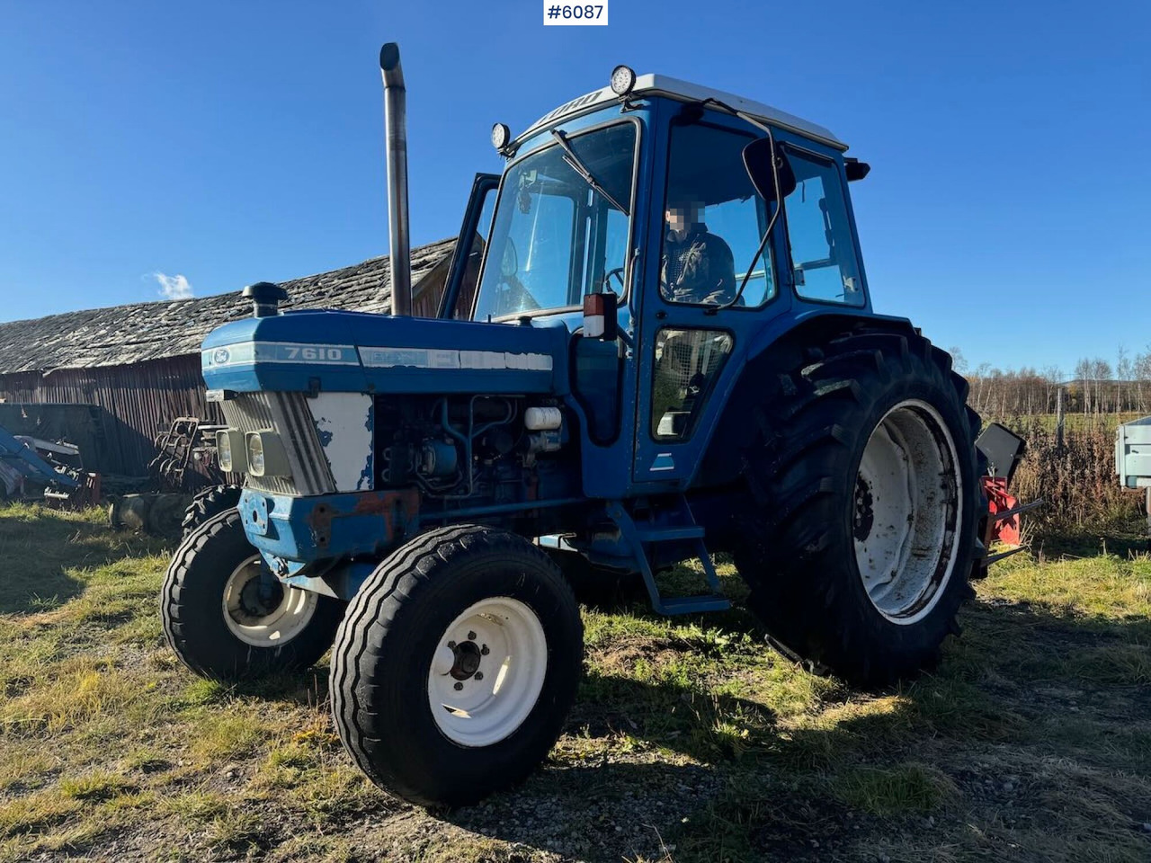 1982 Ford 7610 4X4 - Tractor: foto 1 1982 Ford 7610 4X4 - Tractor: foto 1