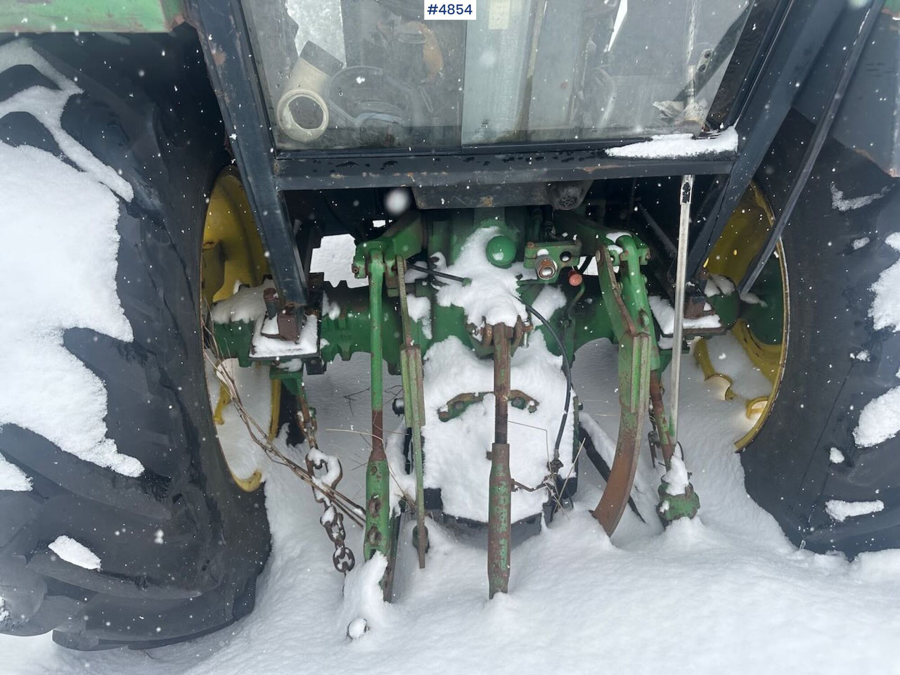 Tractor 1982 John Deere 1140 tractor: foto 9