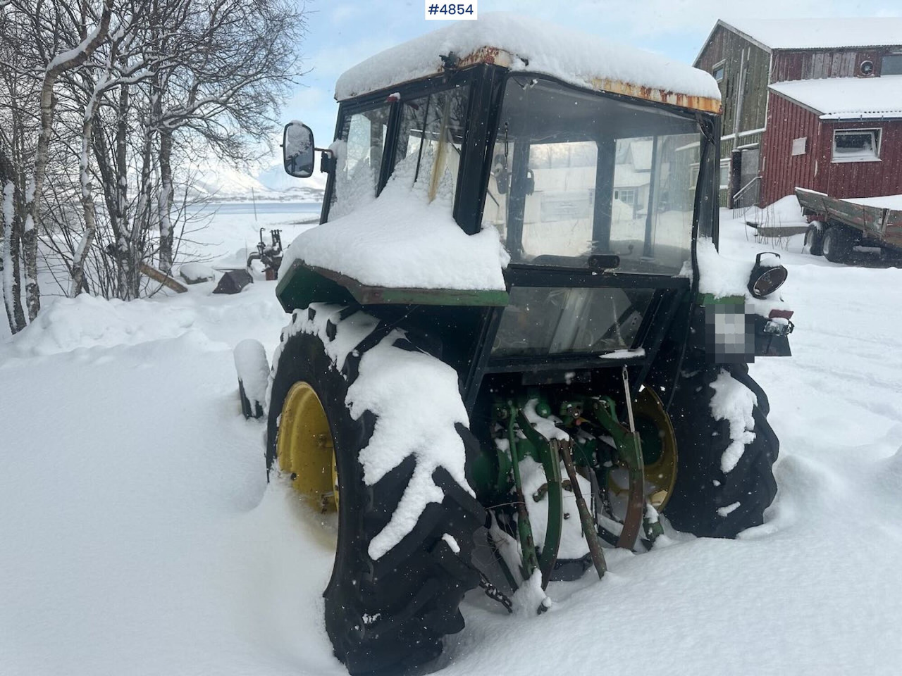 Tractor 1982 John Deere 1140 tractor: foto 17