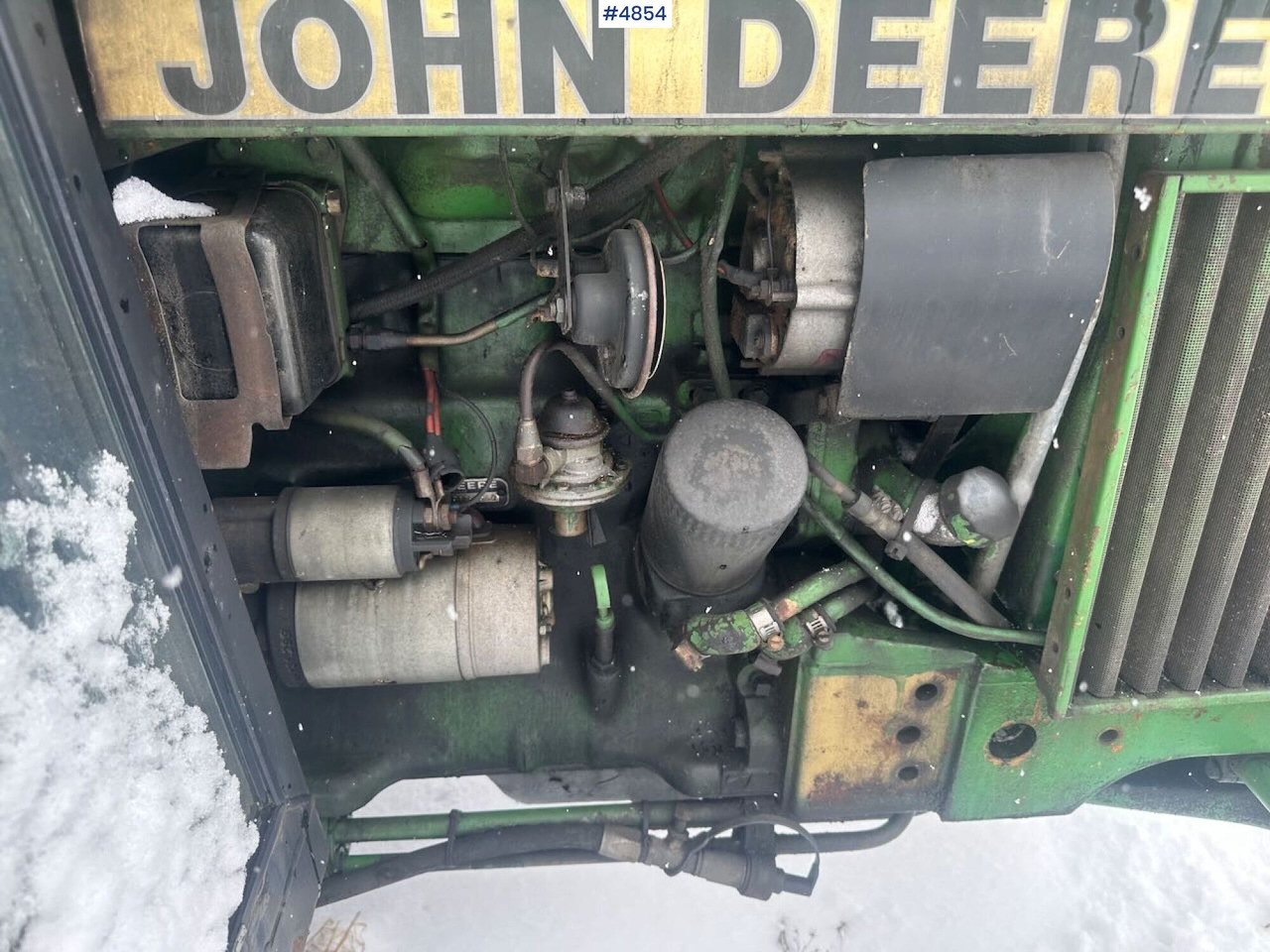 Tractor 1982 John Deere 1140 tractor: foto 18