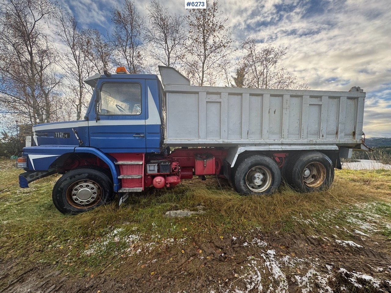 1982 Scania 112H tipper truck - Camión volquete: foto 2 1982 Scania 112H tipper truck - Camión volquete: foto 2