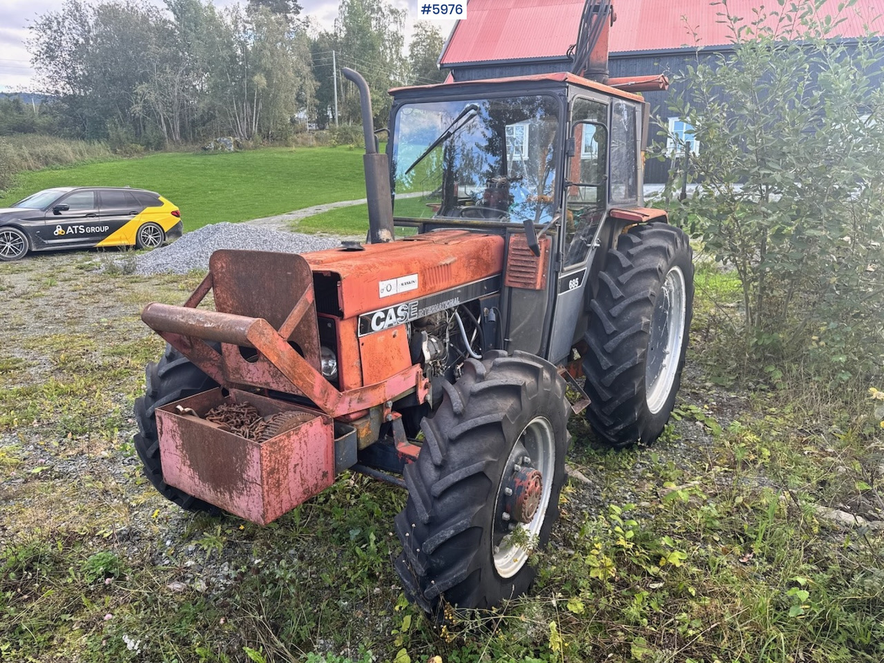 1985 Case International 685 with Log Trailer - Tractor: foto 1 1985 Case International 685 with Log Trailer - Tractor: foto 1