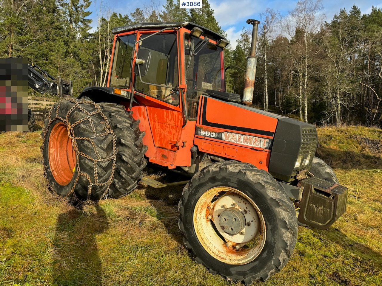 1987 Valmet 405 w/twin wheels - Tractor: foto 5 1987 Valmet 405 w/twin wheels - Tractor: foto 5