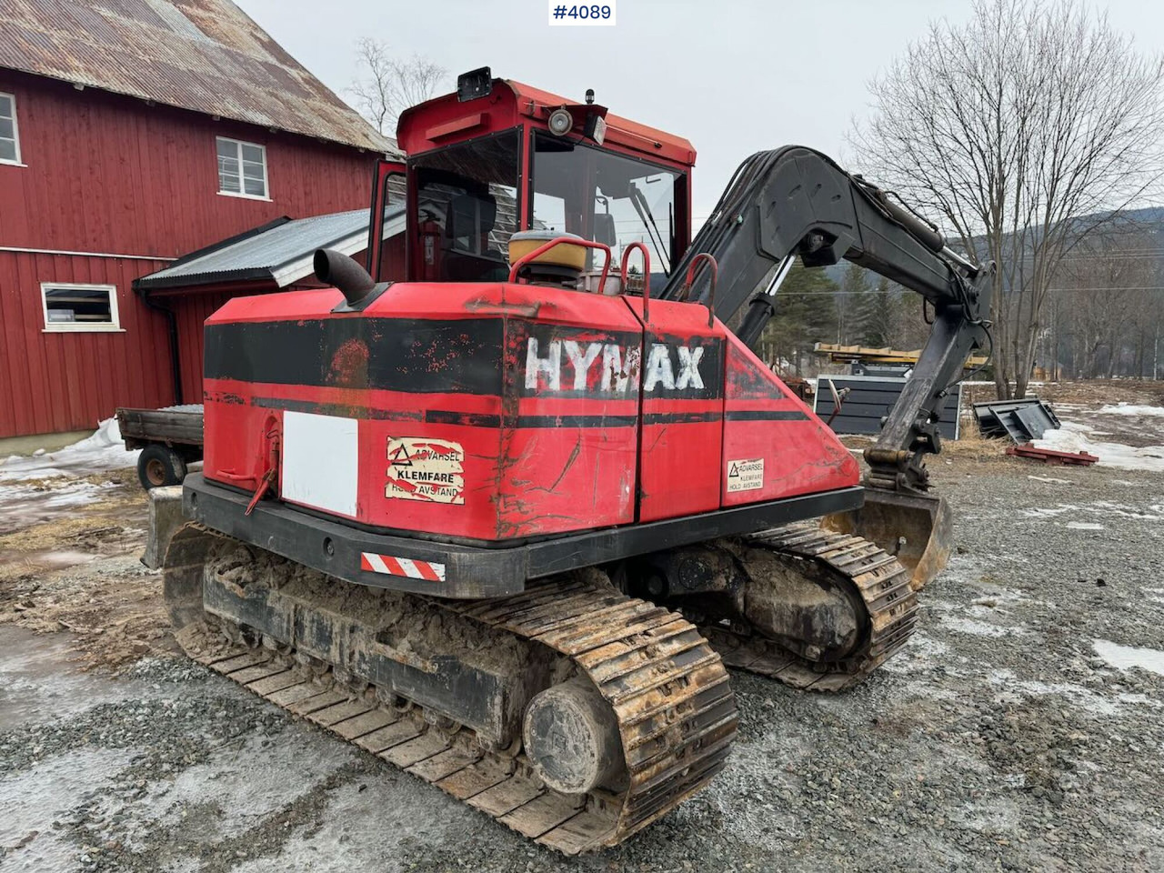 1990 Hymas 8200 Tracked excavator w/ digging bucket - Excavadora: foto 3 1990 Hymas 8200 Tracked excavator w/ digging bucket - Excavadora: foto 3