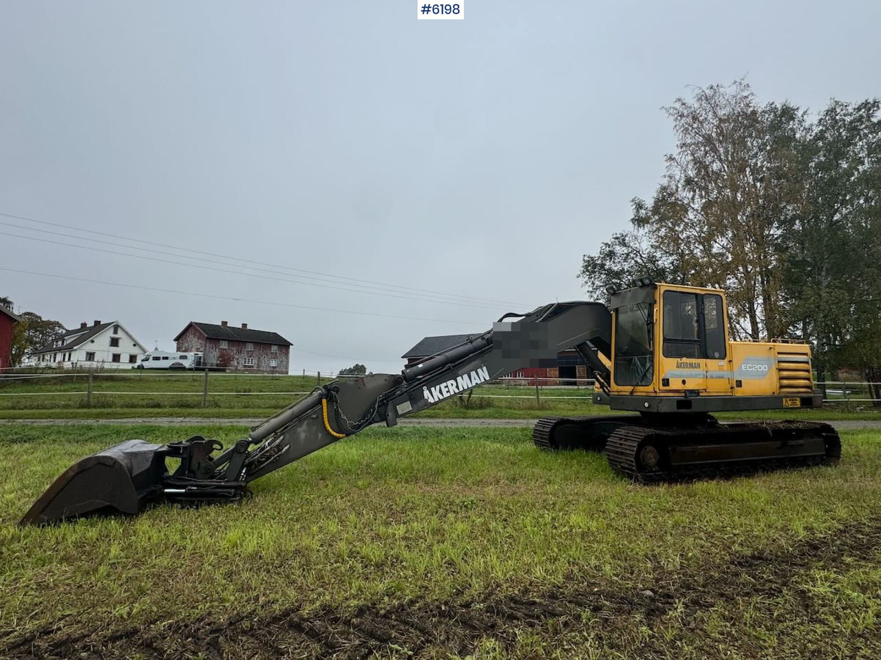 1993 Åkerman EC200 Tracked excavator w/ 2 buckets. New belts and sprocket. - Excavadora: foto 4 1993 Åkerman EC200 Tracked excavator w/ 2 buckets. New belts and sprocket. - Excavadora: foto 4