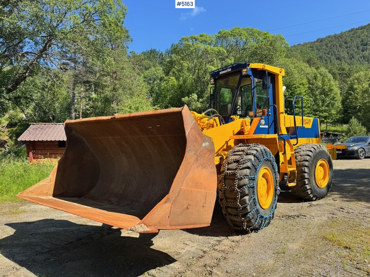 1994 Komatsu WA420-1 Wheel Loader w/ Bucket. 7200 hours! - Cargadora de ruedas: foto 2 1994 Komatsu WA420-1 Wheel Loader w/ Bucket. 7200 hours! - Cargadora de ruedas: foto 2