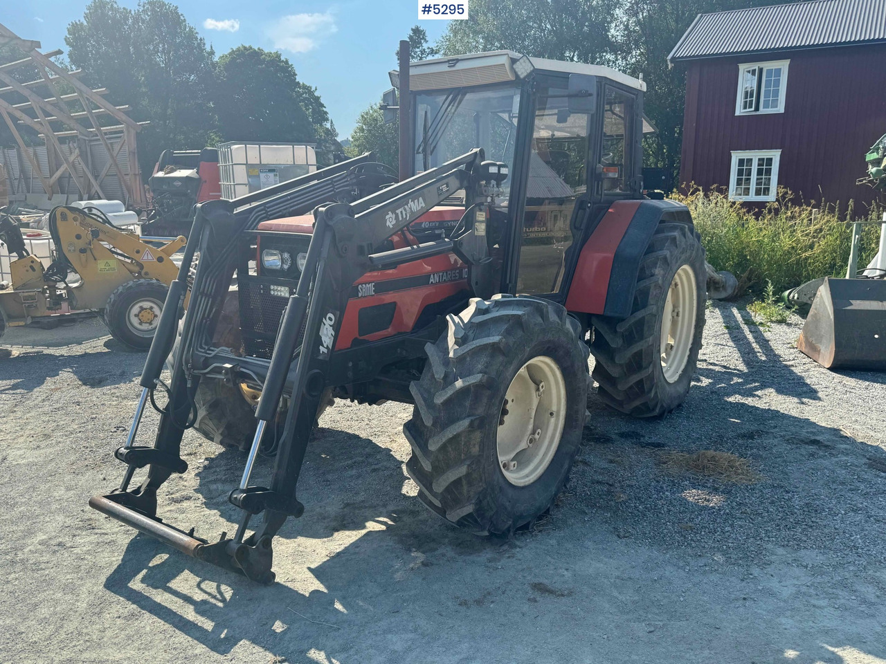 1995 SAME Antares tractor w/ front loader. WATCH VIDEO! - Tractor: foto 3 1995 SAME Antares tractor w/ front loader. WATCH VIDEO! - Tractor: foto 3