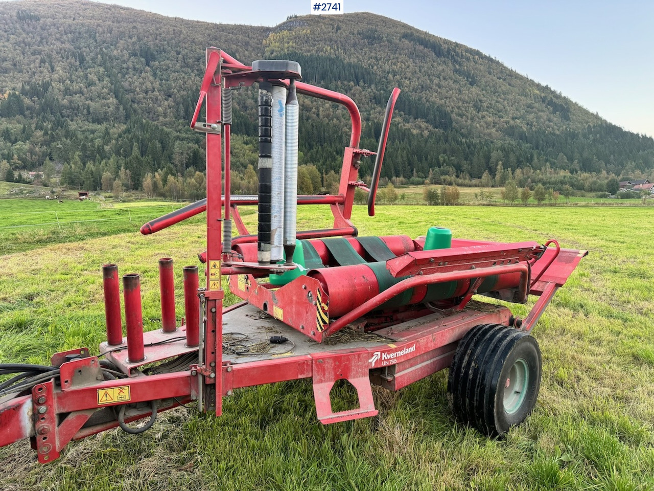 1997 Kverneland 7515 Round bale packer - Maquinaria de henificación: foto 1 1997 Kverneland 7515 Round bale packer - Maquinaria de henificación: foto 1