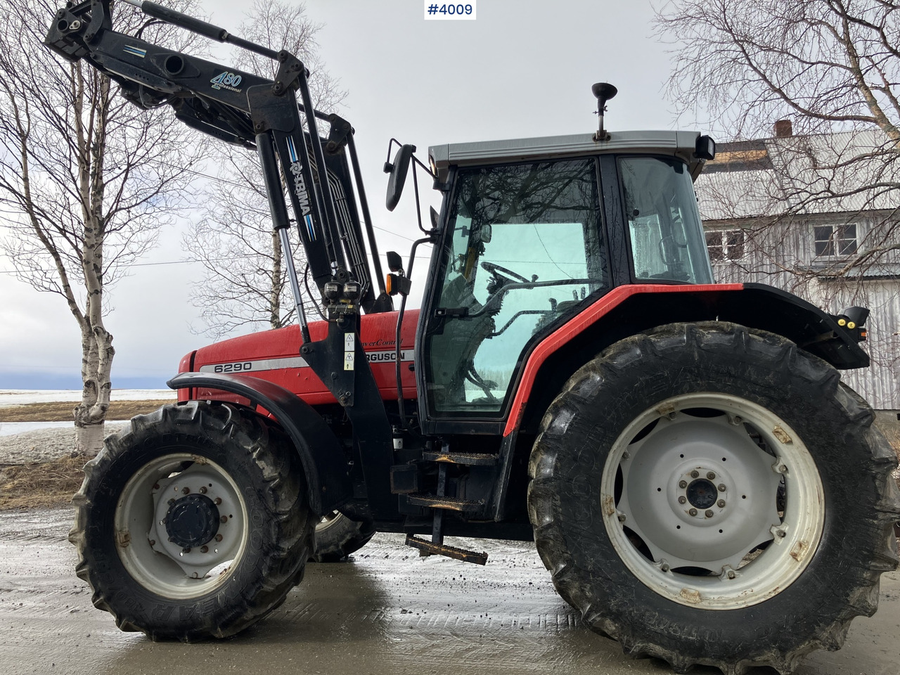 2001 Massey Ferguson 6290 4x4 w/ Trima 480 loader. WATCH VIDEO. - Tractor: foto 2 2001 Massey Ferguson 6290 4x4 w/ Trima 480 loader. WATCH VIDEO. - Tractor: foto 2