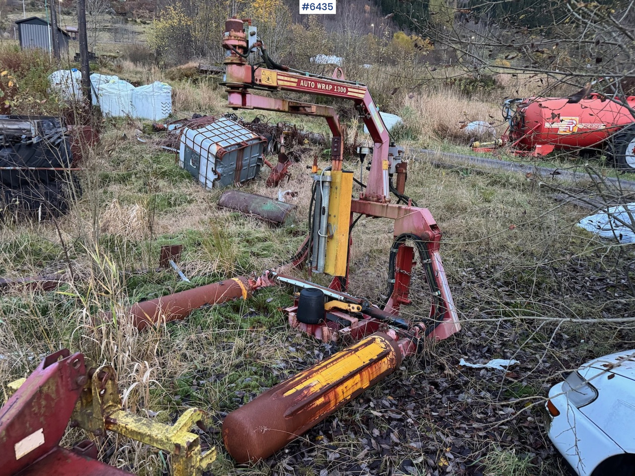 2001 Tellefsdal Auto Wrap 1300 Round bale wrapper. - Maquinaria de henificación: foto 1 2001 Tellefsdal Auto Wrap 1300 Round bale wrapper. - Maquinaria de henificación: foto 1
