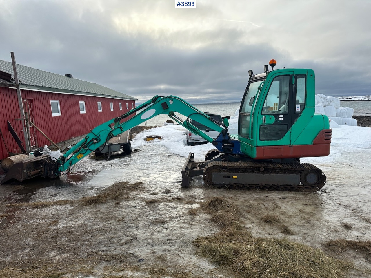 2003 IHI 45N gravemaskin m/ 3 skuffer - Excavadora: foto 1 2003 IHI 45N gravemaskin m/ 3 skuffer - Excavadora: foto 1