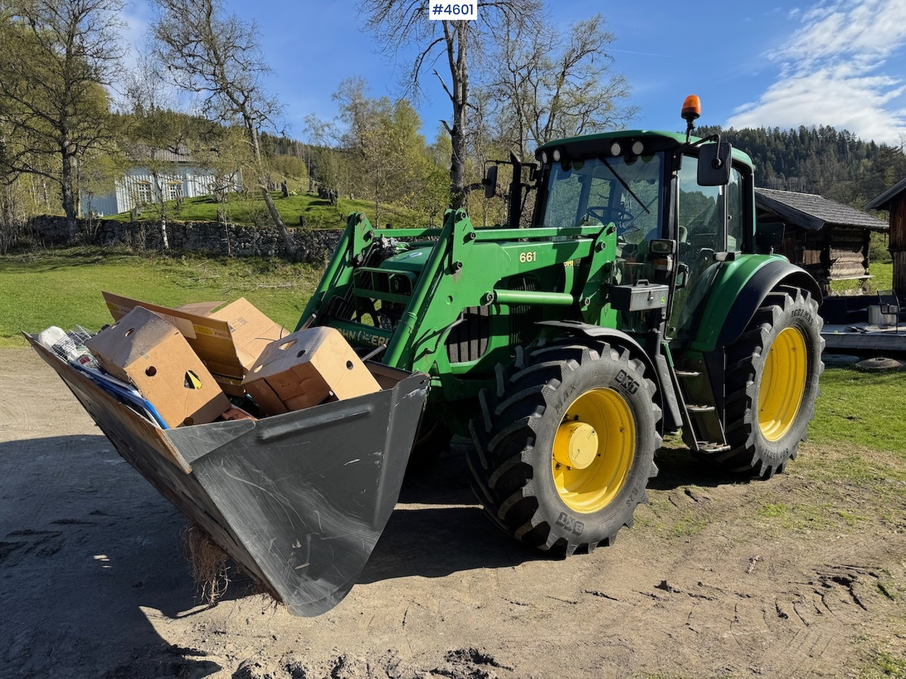 Leasing de  2003 John Deere 6620 w/front loader 2003 John Deere 6620 w/front loader: foto 18