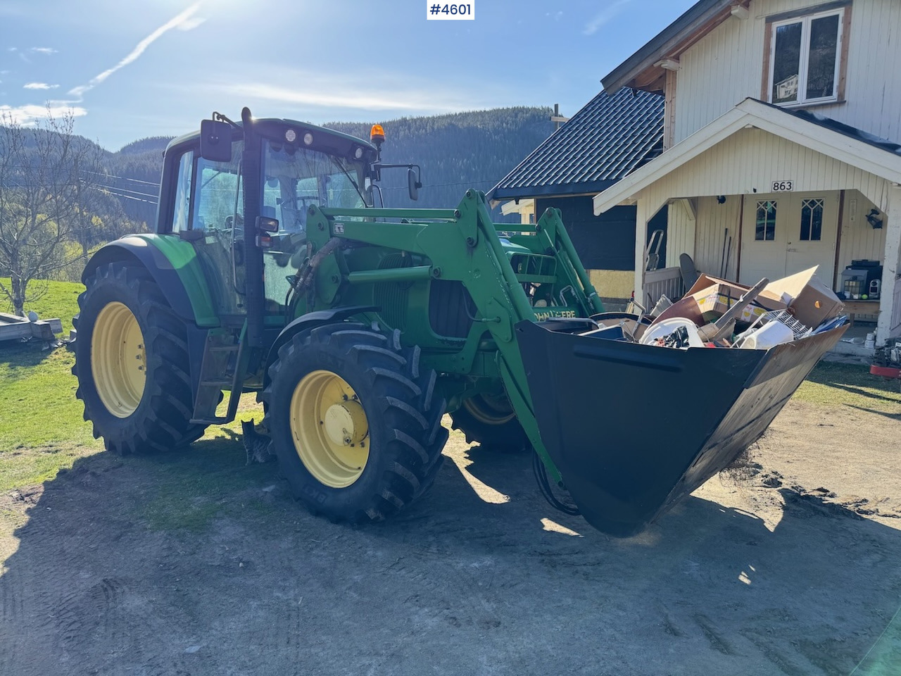 Leasing de  2003 John Deere 6620 w/front loader 2003 John Deere 6620 w/front loader: foto 25