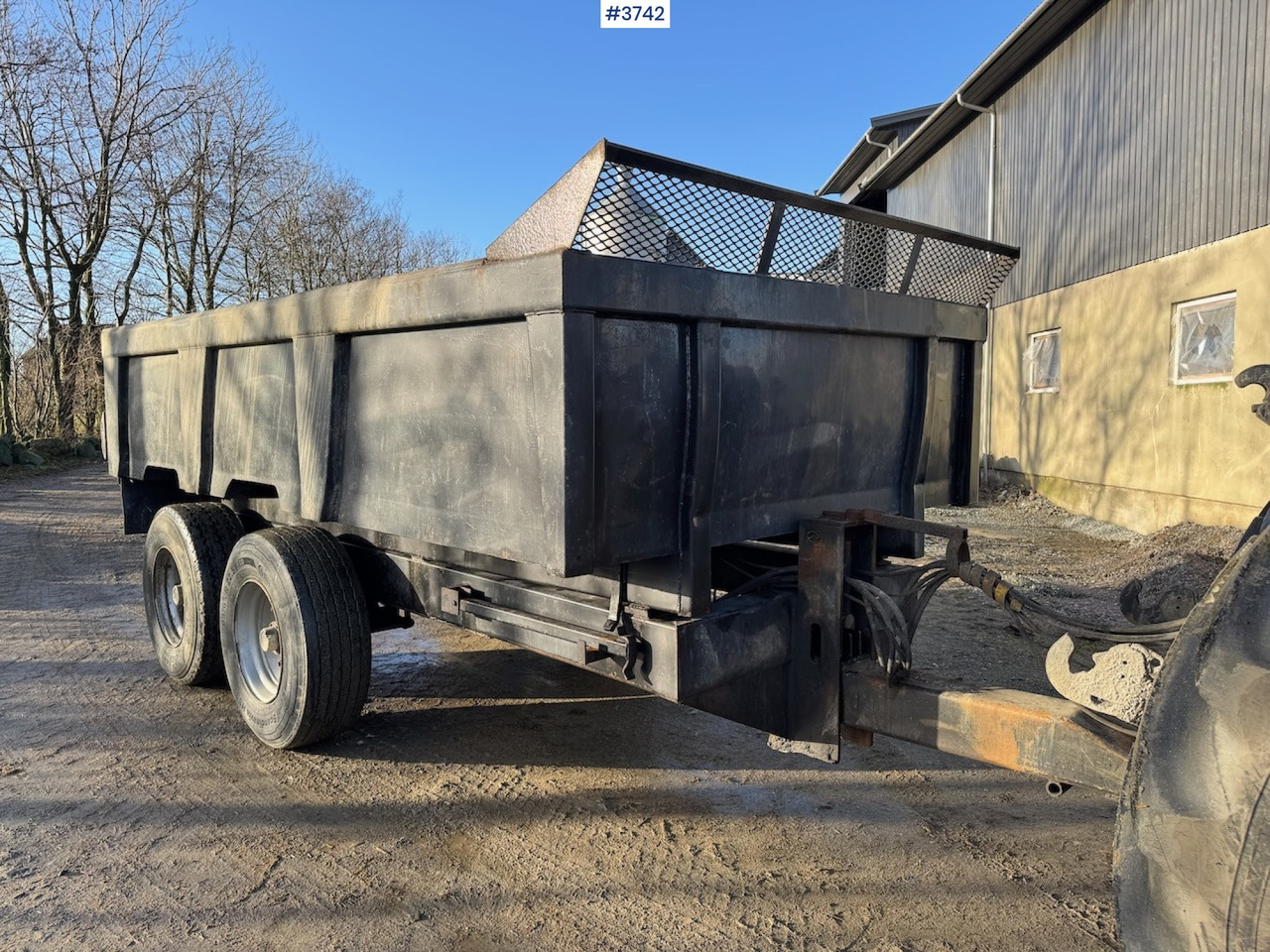 2003 Sele Weld 16 Dumper trailer. - Remolque volquete agrícola: foto 3 2003 Sele Weld 16 Dumper trailer. - Remolque volquete agrícola: foto 3
