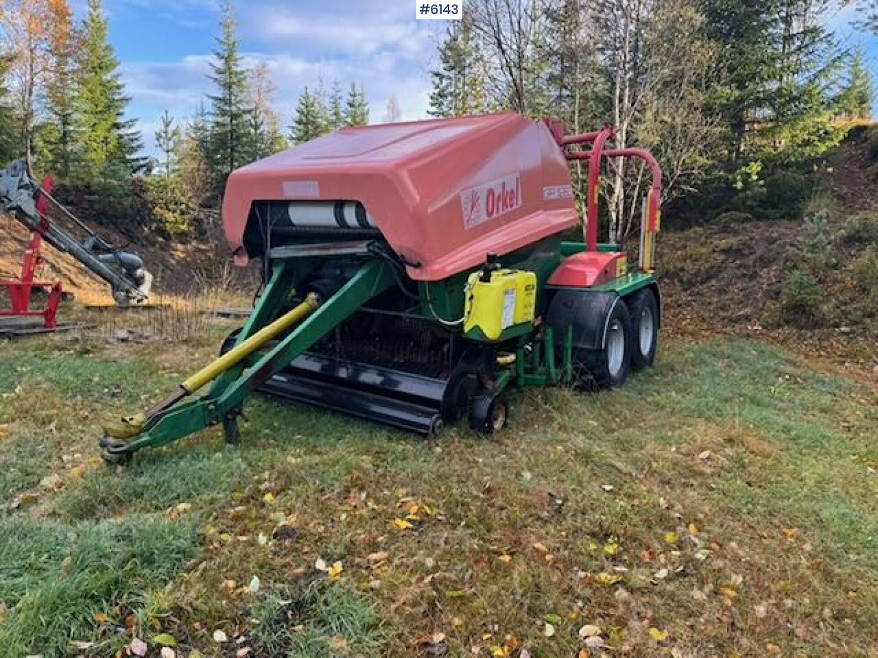 2004 Orkel 1260 combination baler-wrapper - Maquinaria de henificación: foto 1 2004 Orkel 1260 combination baler-wrapper - Maquinaria de henificación: foto 1