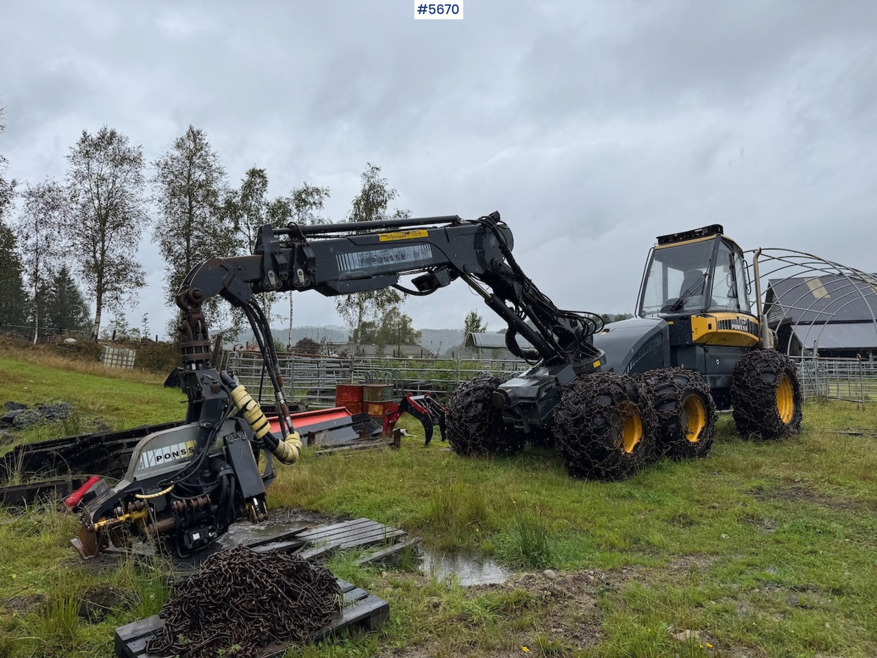 2004 Ponsse Ergo - Procesadora forestal: foto 1 2004 Ponsse Ergo - Procesadora forestal: foto 1