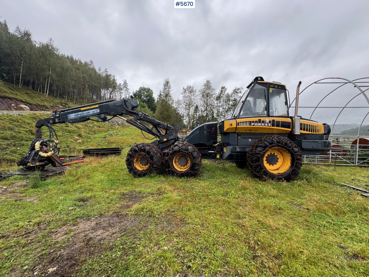 2004 Ponsse Ergo - Procesadora forestal: foto 2 2004 Ponsse Ergo - Procesadora forestal: foto 2