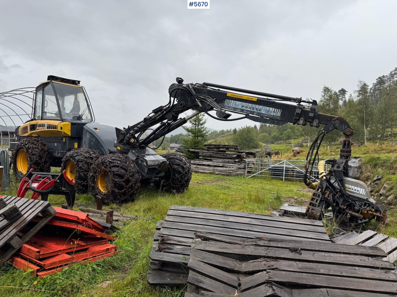 2004 Ponsse Ergo - Procesadora forestal: foto 3 2004 Ponsse Ergo - Procesadora forestal: foto 3