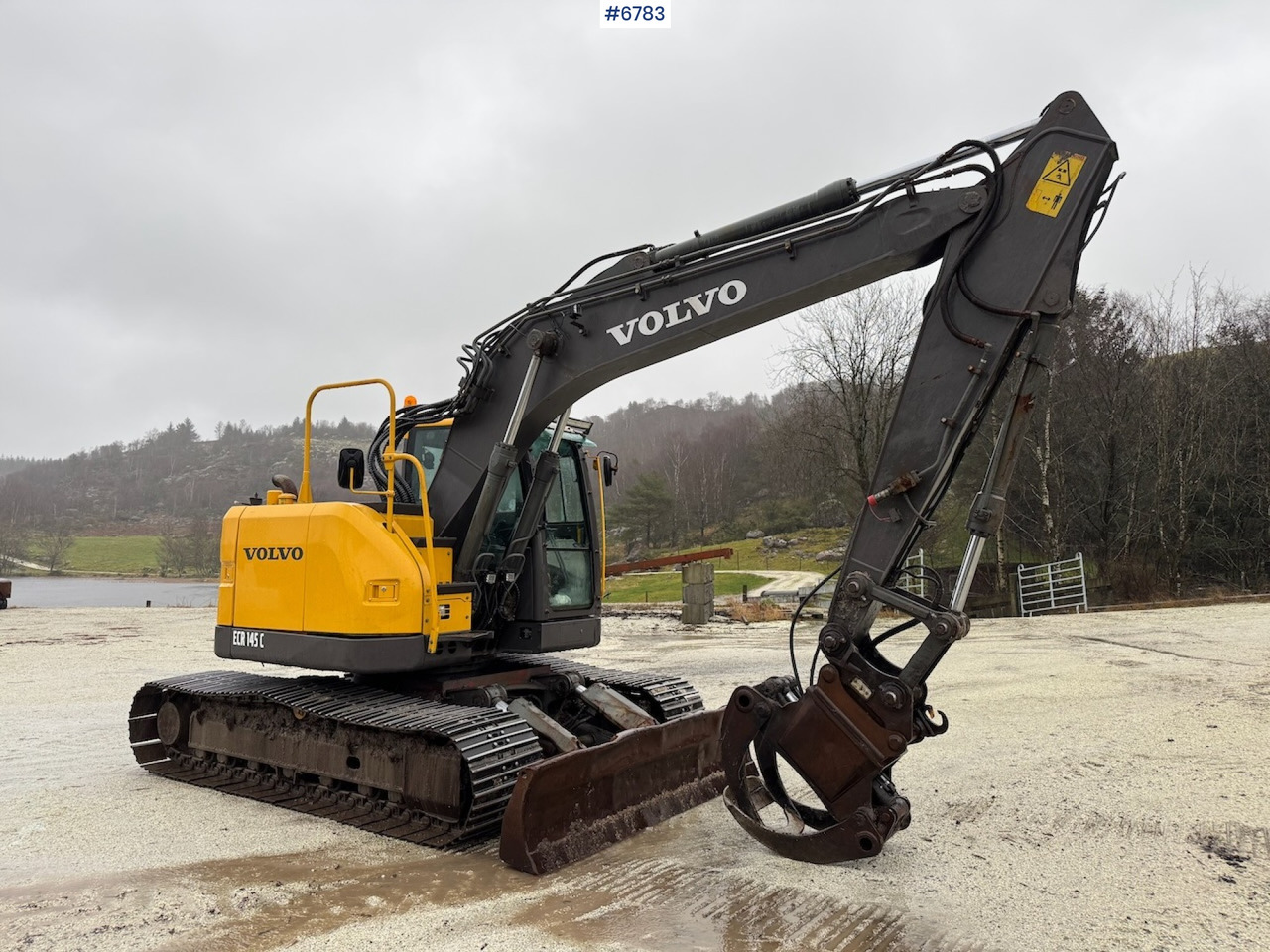 2008 Volvo ECR 145 CL w/ 4 buckets, grapple and rake. - Excavadora: foto 5 2008 Volvo ECR 145 CL w/ 4 buckets, grapple and rake. - Excavadora: foto 5
