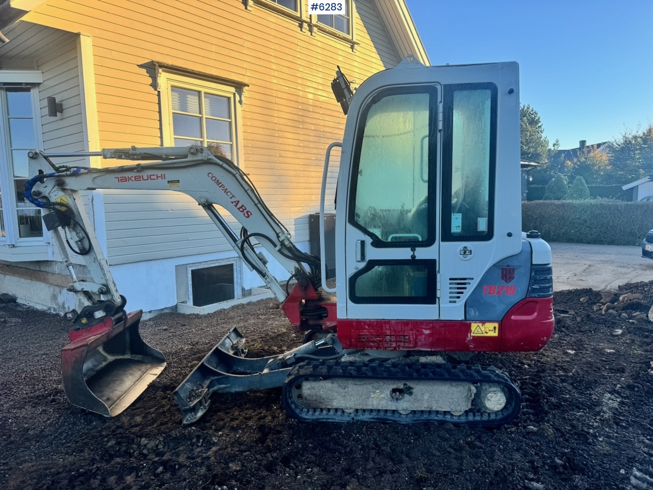 2010 Takeuchi TB219 Mini Excavator with Rototilt and 2 buckets. - Excavadora: foto 3 2010 Takeuchi TB219 Mini Excavator with Rototilt and 2 buckets. - Excavadora: foto 3