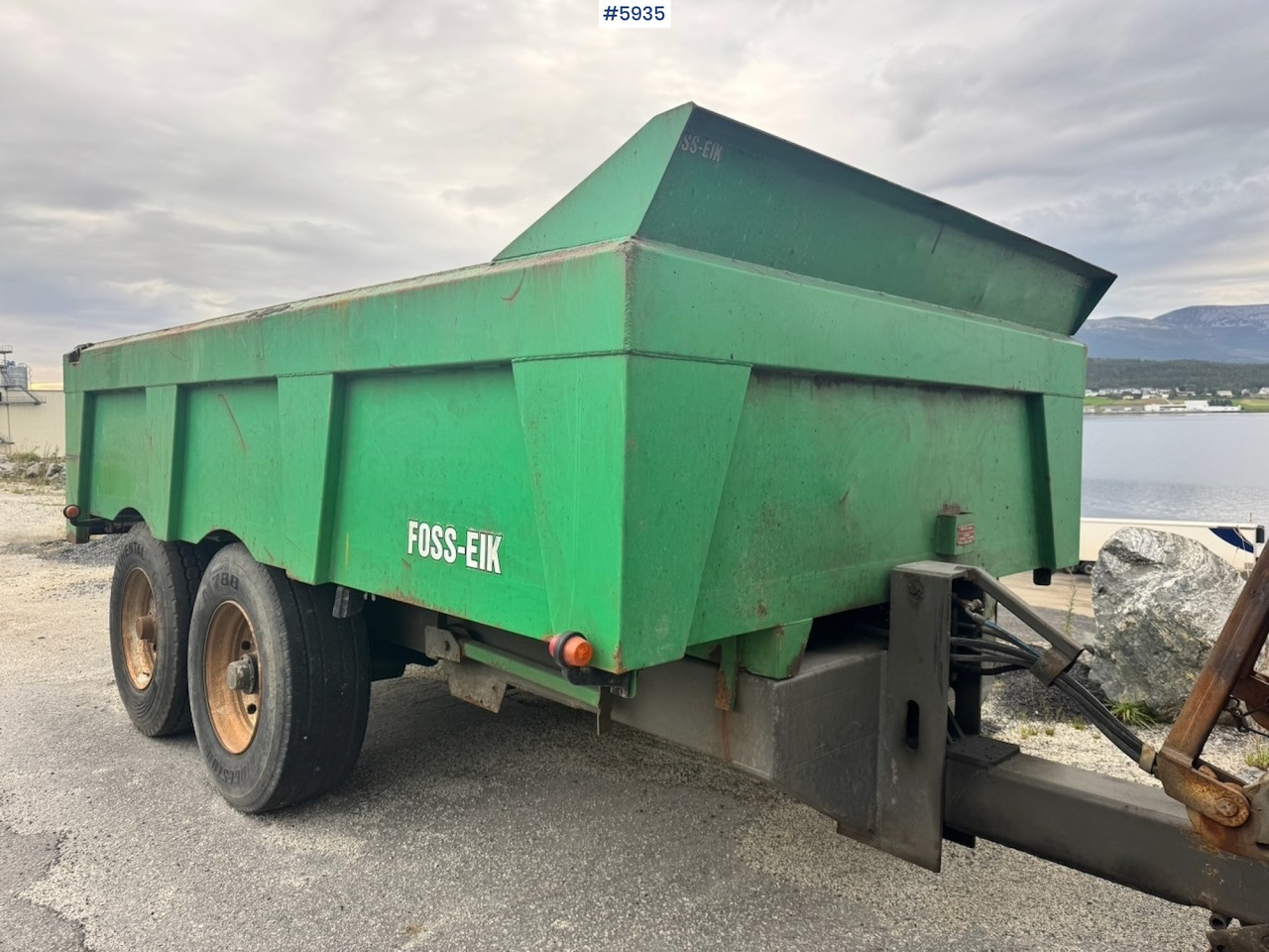 Leasing de  2011 Foss Eik Dumper Trailer. 2011 Foss Eik Dumper Trailer.: foto 9