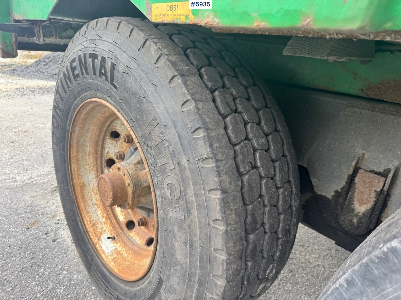 Leasing de  2011 Foss Eik Dumper Trailer. 2011 Foss Eik Dumper Trailer.: foto 13